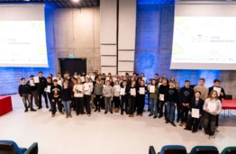 KTU „Vaikų universiteto“ uždarymo šventėje – juokas, gatvės šokiai ir muzikinė dovana