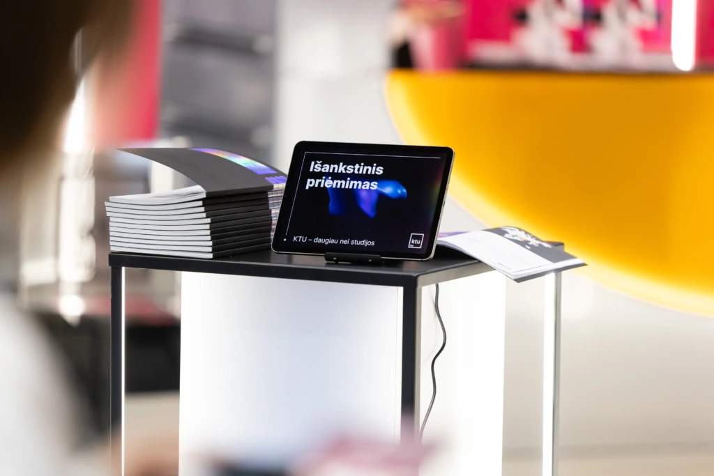 Šioje paskaitoje sudalyvauti galės išankstinį priėmimą į KTU magistrantūros studijas pasirinkę būsimi pirmakursiai. Šioje paskaitoje sudalyvauti galės išankstinį priėmimą į KTU magistrantūros studijas pasirinkę būsimi pirmakursiai.